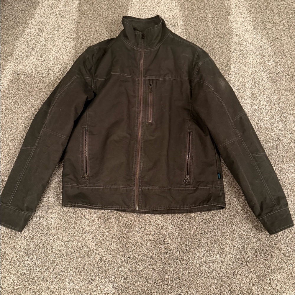 Kuhl Men's Dark Brown Lightweight Shirt Jacket